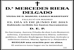 Mercedes Riera Delgado